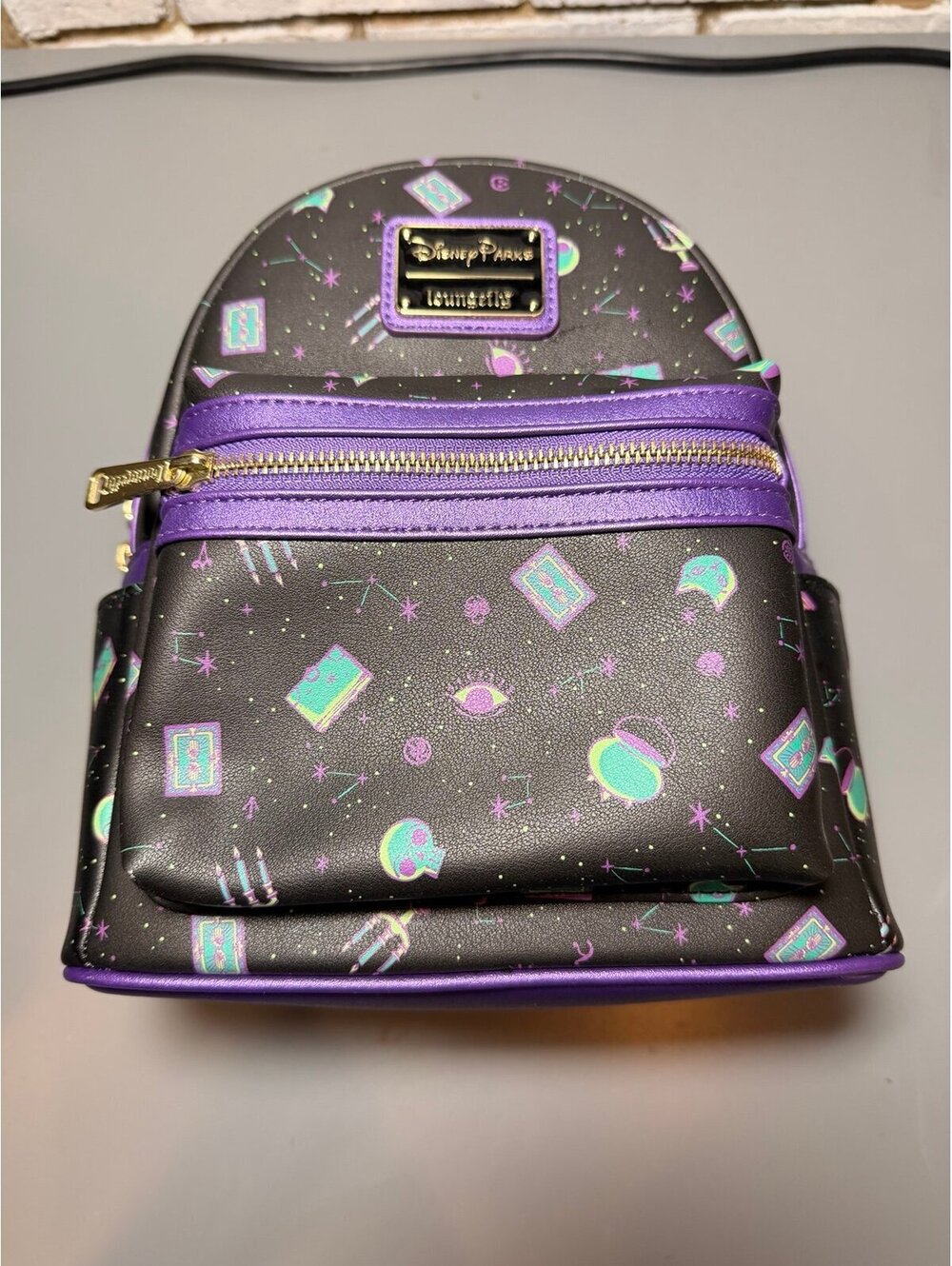 Loungefly Disney Hocus Pocus Mini Backpack Spellbook Print